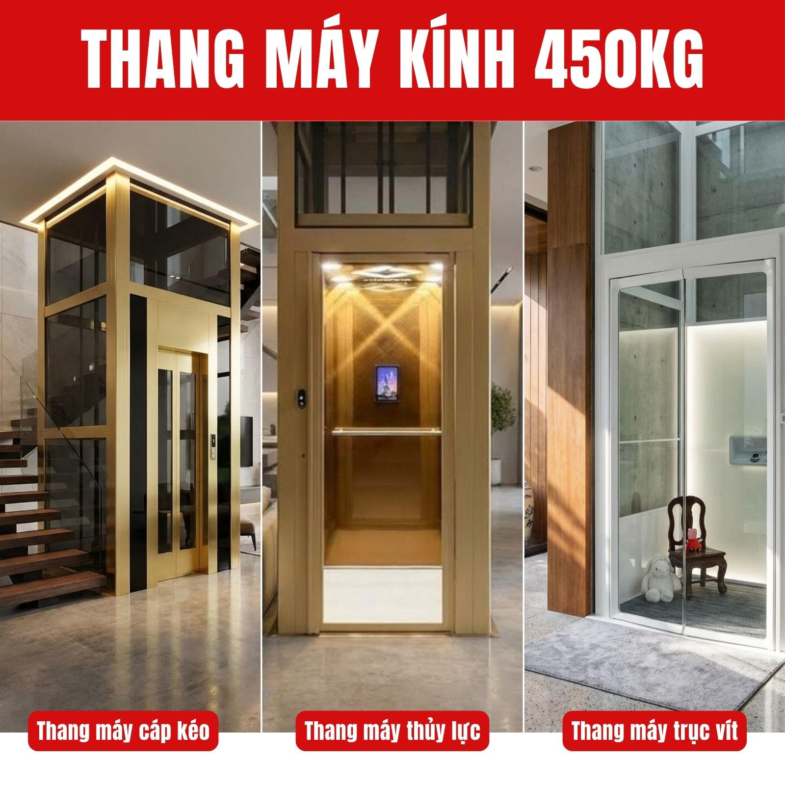 Các loại công nghệ dùng trong thang máy phổ biến tại việt nam