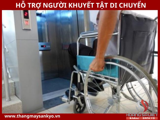 Hỗ trợ người khuyết tật trong quá trình di chuyển Hỗ trợ người khuyết tật trong quá trình di chuyển