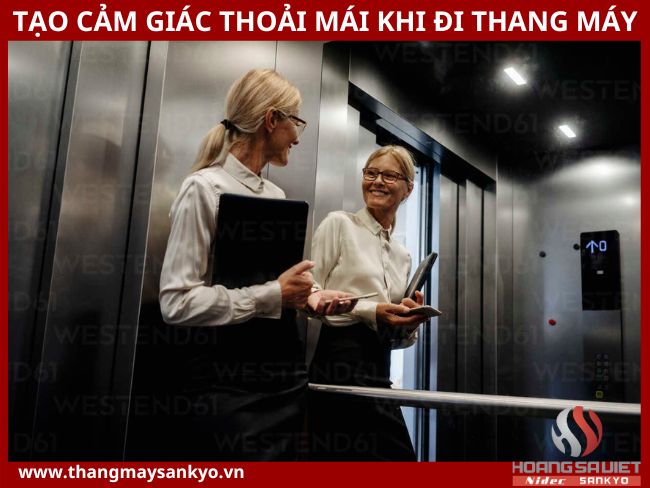 Lắp gương giúp tạo cảm giác thoải mái khi đi thang máy Lắp gương giúp tạo cảm giác thoải mái khi đi thang máy