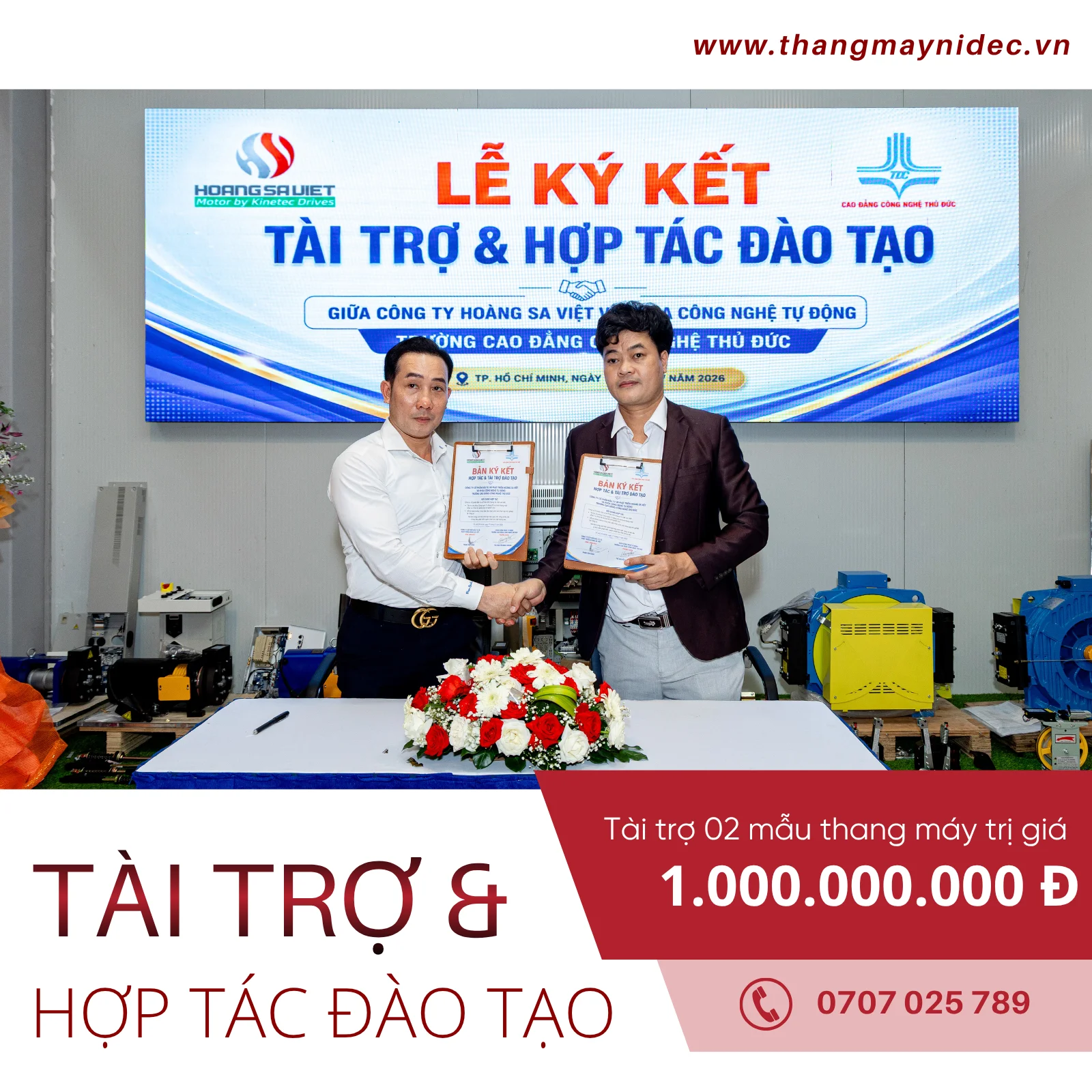Mở Ra Cơ Hội Tài Trợ Và Hợp Tác Đào Tạo Sinh Viên 