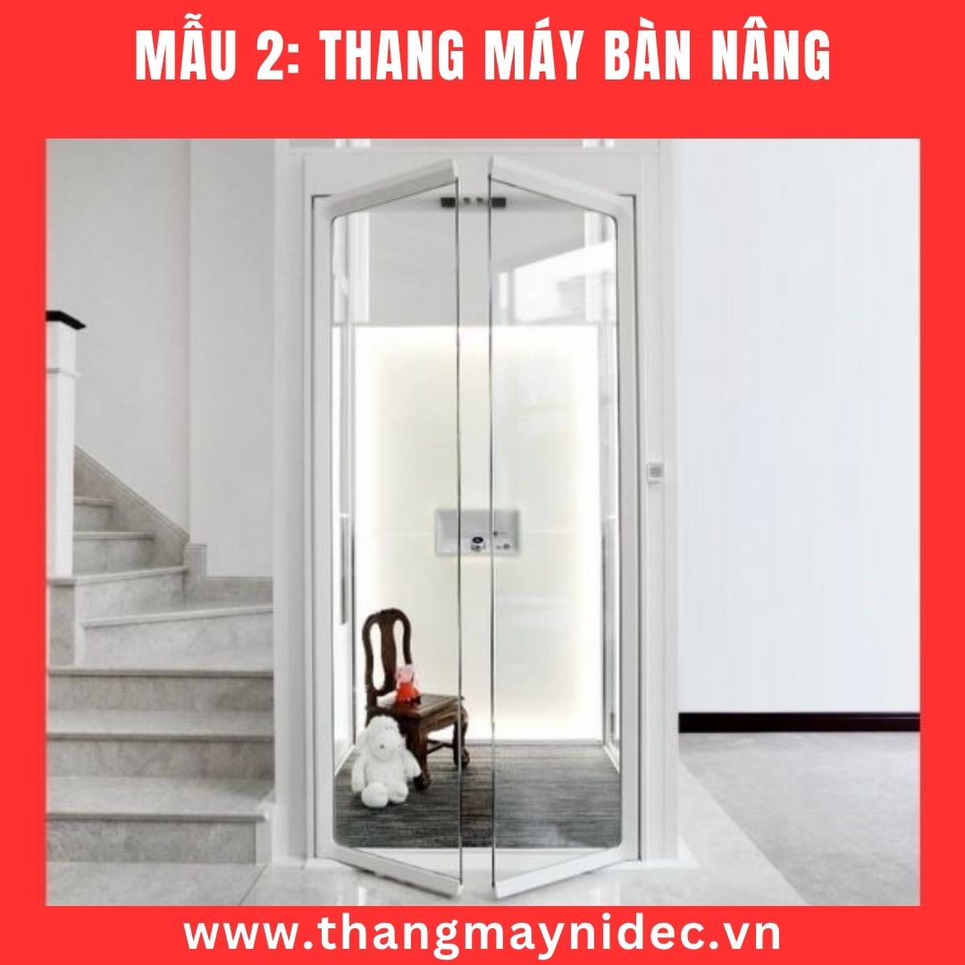 mẫu 2 thang máy bàn nâng cửa tự động mẫu 2 thang máy bàn nâng cửa tự động