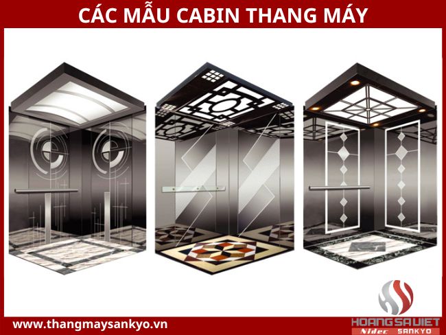Mẫu cabin thang máy đẹp Mẫu cabin thang máy đẹp