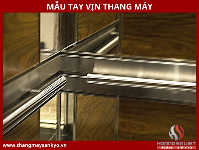 Mẫu tay vịn thang máy đẹp phổ biến Mẫu tay vịn thang máy đẹp phổ biến