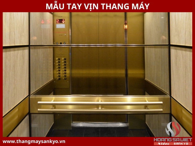 Mẫu tay vịn thang máy đẹp phổ biến Mẫu tay vịn thang máy đẹp phổ biến