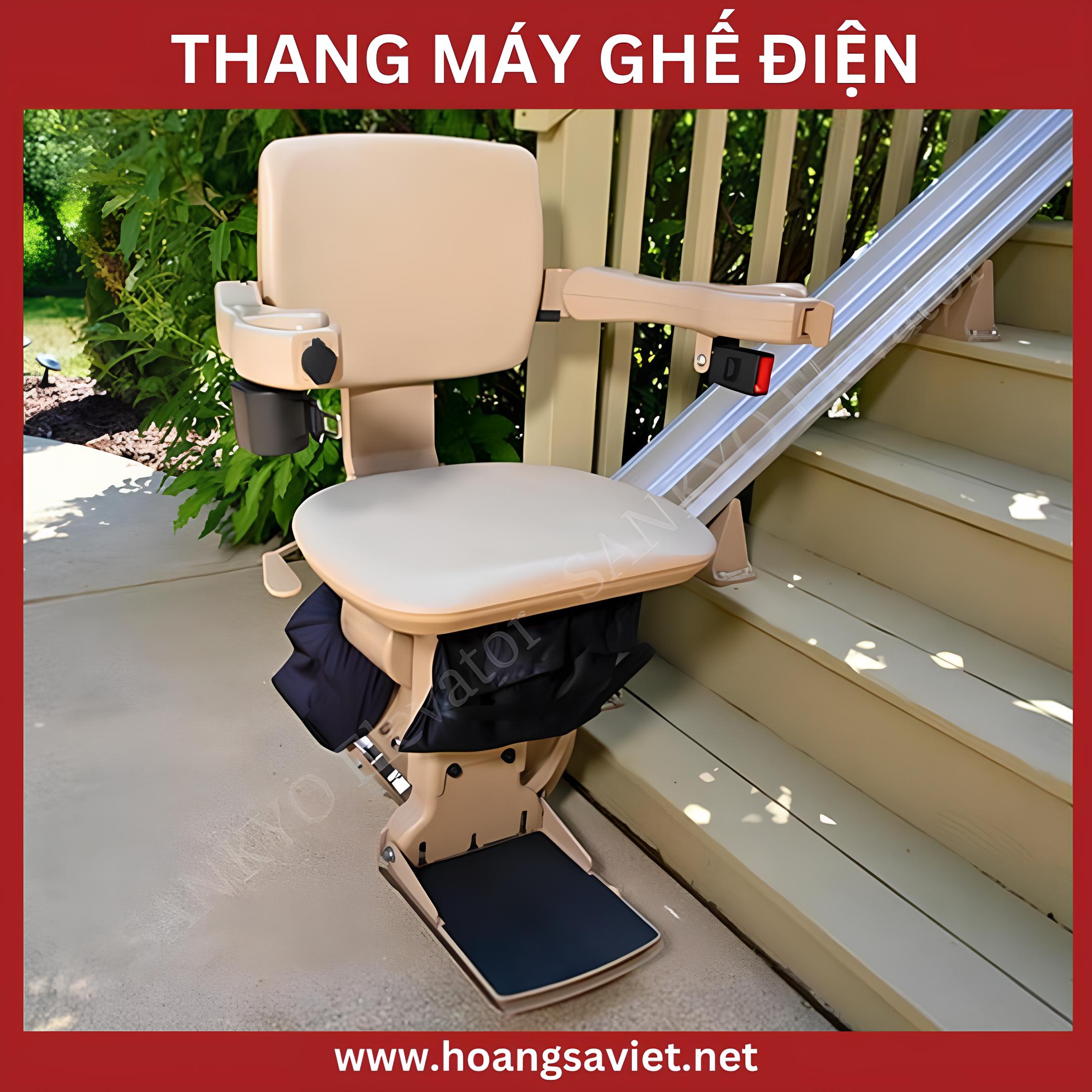 Outdoor electric chair lift Outdoor electric chair lift