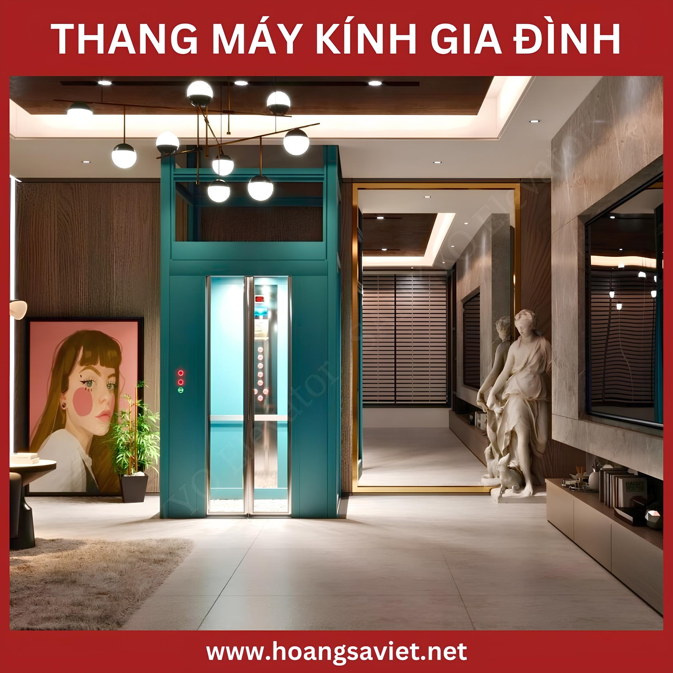 Mẫu thang máy kính gia đình Mẫu thang máy kính gia đình