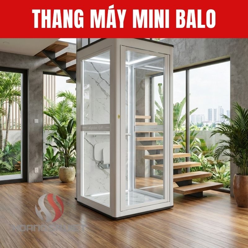thang máy mini kiểu ba lô