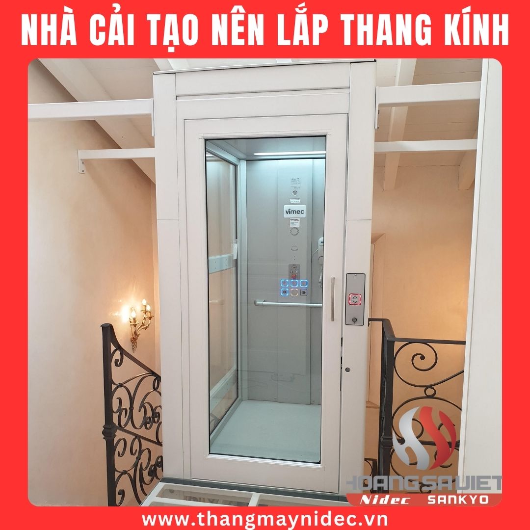 Nhà Cải Tạo Nên Lắp Thang Máy Khung Kính Nhà Cải Tạo Nên Lắp Thang Máy Khung Kính