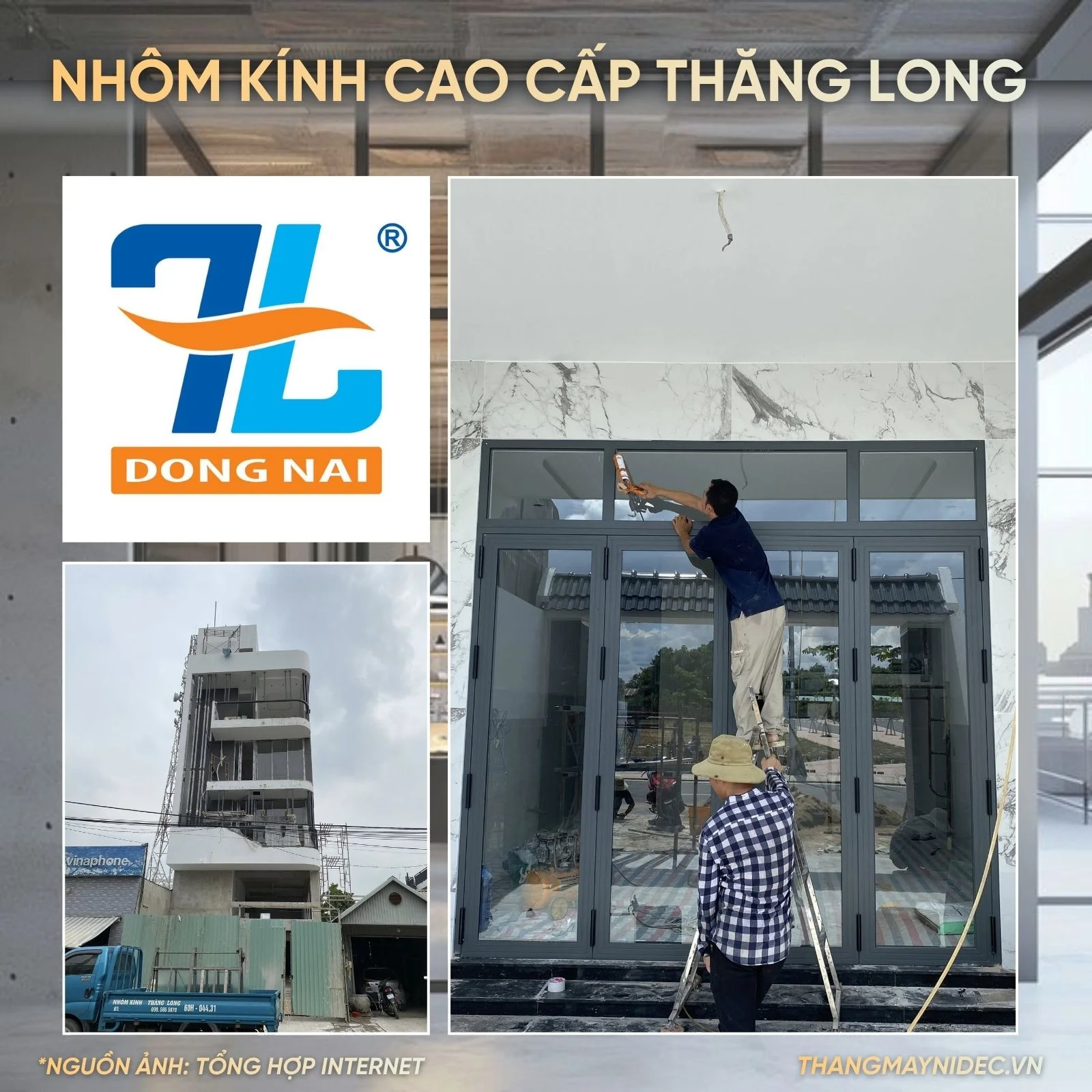 Nhôm Kính Cao Cấp Thăng Long Đồng Nai