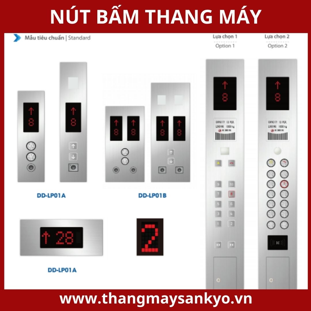Nút bấm thang máy Nút bấm thang máy