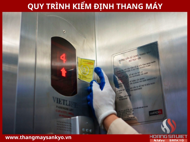 Quy trình kiểm định thang máy
