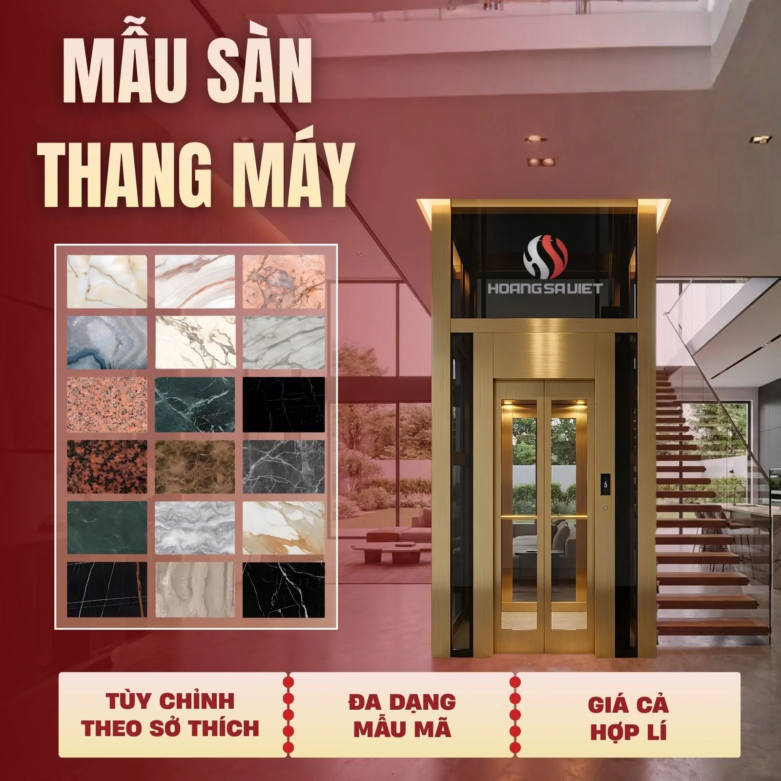 Sàn thang máy tại THANGMAYNIDEC