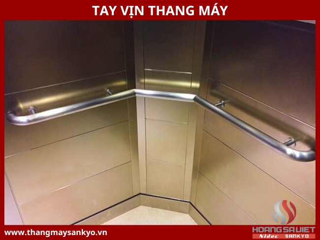 Tay vịn thang mays giúp người sử dụng di chuyển một cách cân bằng Tay vịn thang mays giúp người sử dụng di chuyển một cách cân bằng