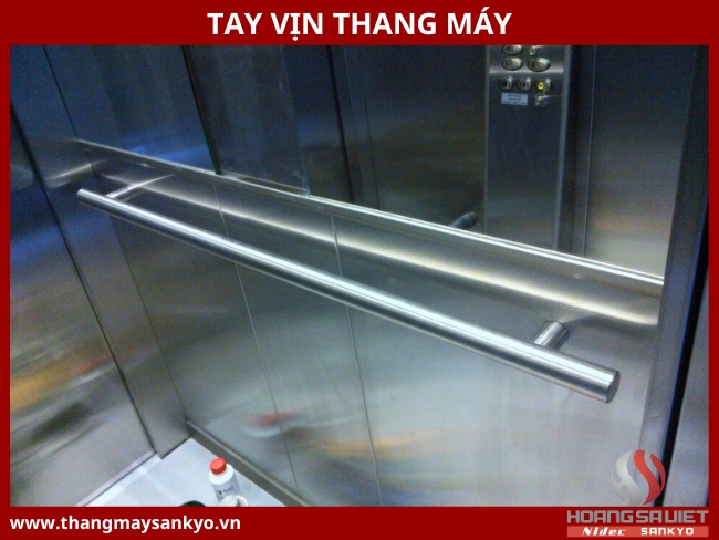 Tay vịn thang máy giúp người sử dụng di chuyển có cảm giác an toàn Tay vịn thang máy giúp người sử dụng di chuyển có cảm giác an toàn