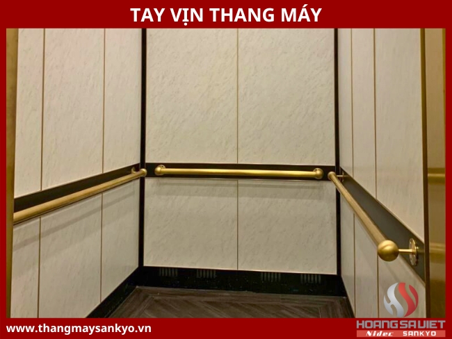 Tay vịn thang máy hỗ trợ người sử dụng di chuyển có cảm giác an toàn Tay vịn thang máy hỗ trợ người sử dụng di chuyển có cảm giác an toàn