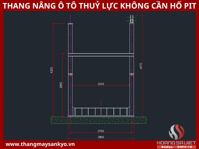 Tham khảo bản vẽ thang nâng ô tô thuỷ lực không cần hố pit Tham khảo bản vẽ thang nâng ô tô thuỷ lực không cần hố pit