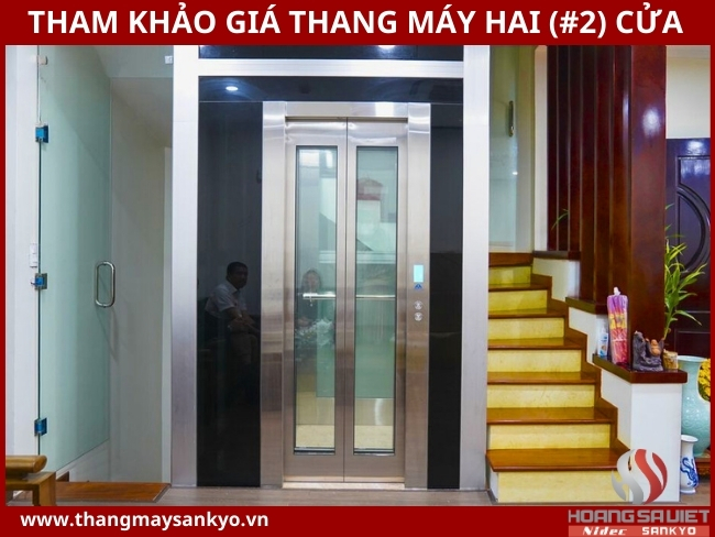 Tham khảo giá thang máy 2 cửa Tham khảo giá thang máy 2 cửa
