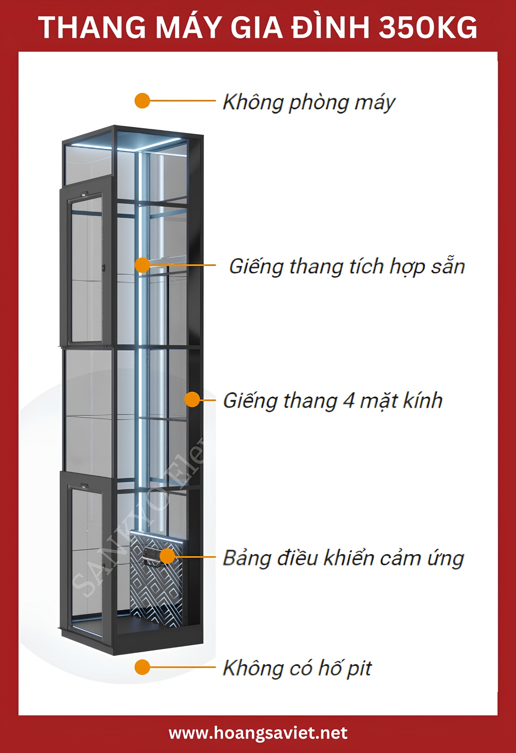 Refer to the 350kg family elevator model Refer to the 350kg family elevator model