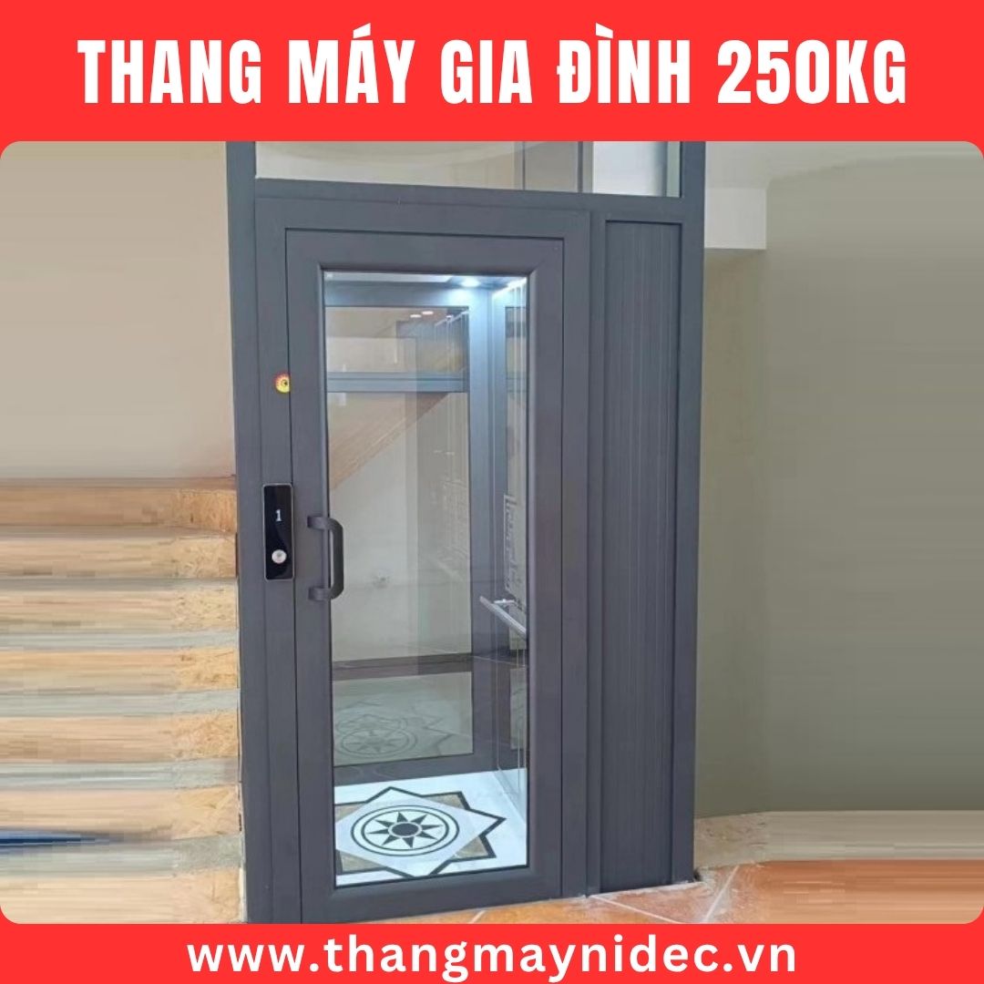 Thang máy 250kg công nghệ thủy lực Thang máy 250kg công nghệ thủy lực