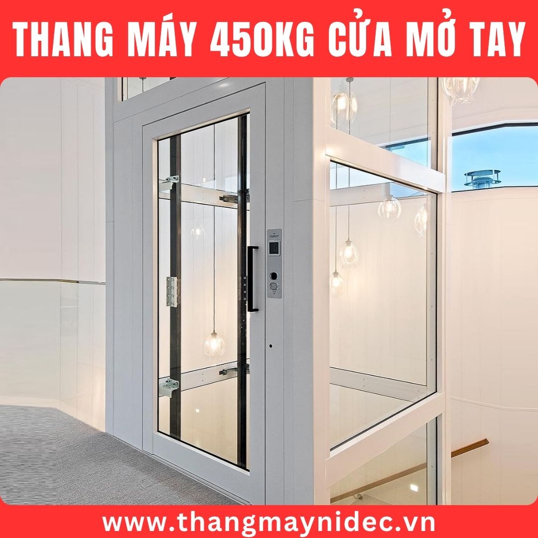 Mẫu thang máy gia đình cửa mở tay Mẫu thang máy gia đình cửa mở tay