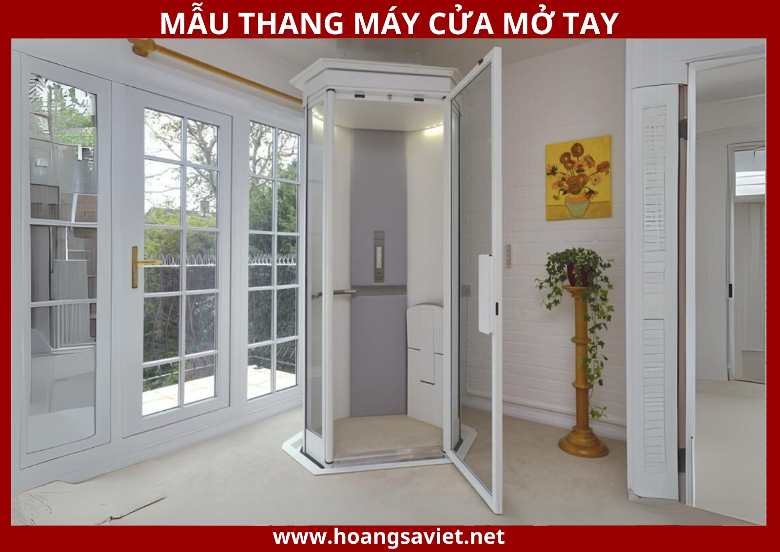 Hình ảnh thang máy cửa mở tay Hình ảnh thang máy cửa mở tay
