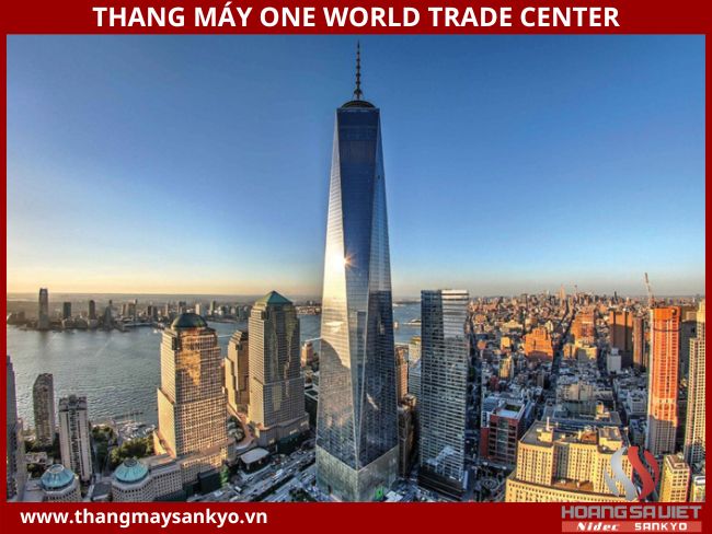 Thang máy One World Trade Center, Thành phố New York, Hoa Kỳ Thang máy One World Trade Center, Thành phố New York, Hoa Kỳ
