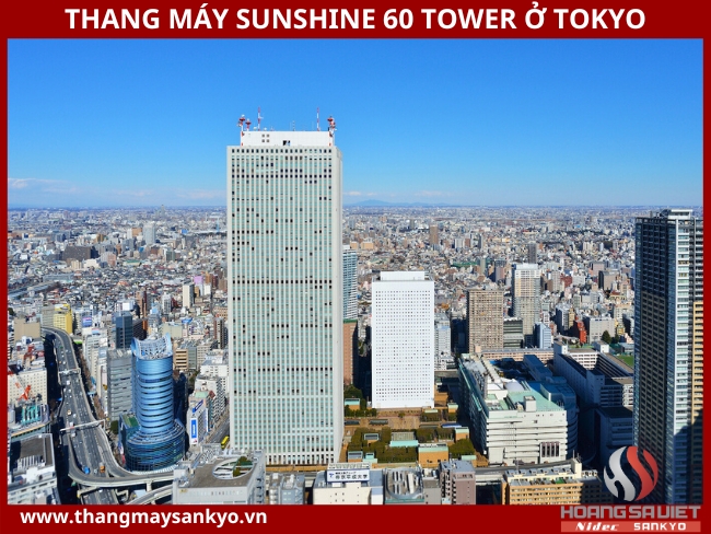 Thang máy Sunshine 60 Tower ở Tokyo: 3 triệu USD Thang máy Sunshine 60 Tower ở Tokyo: 3 triệu USD