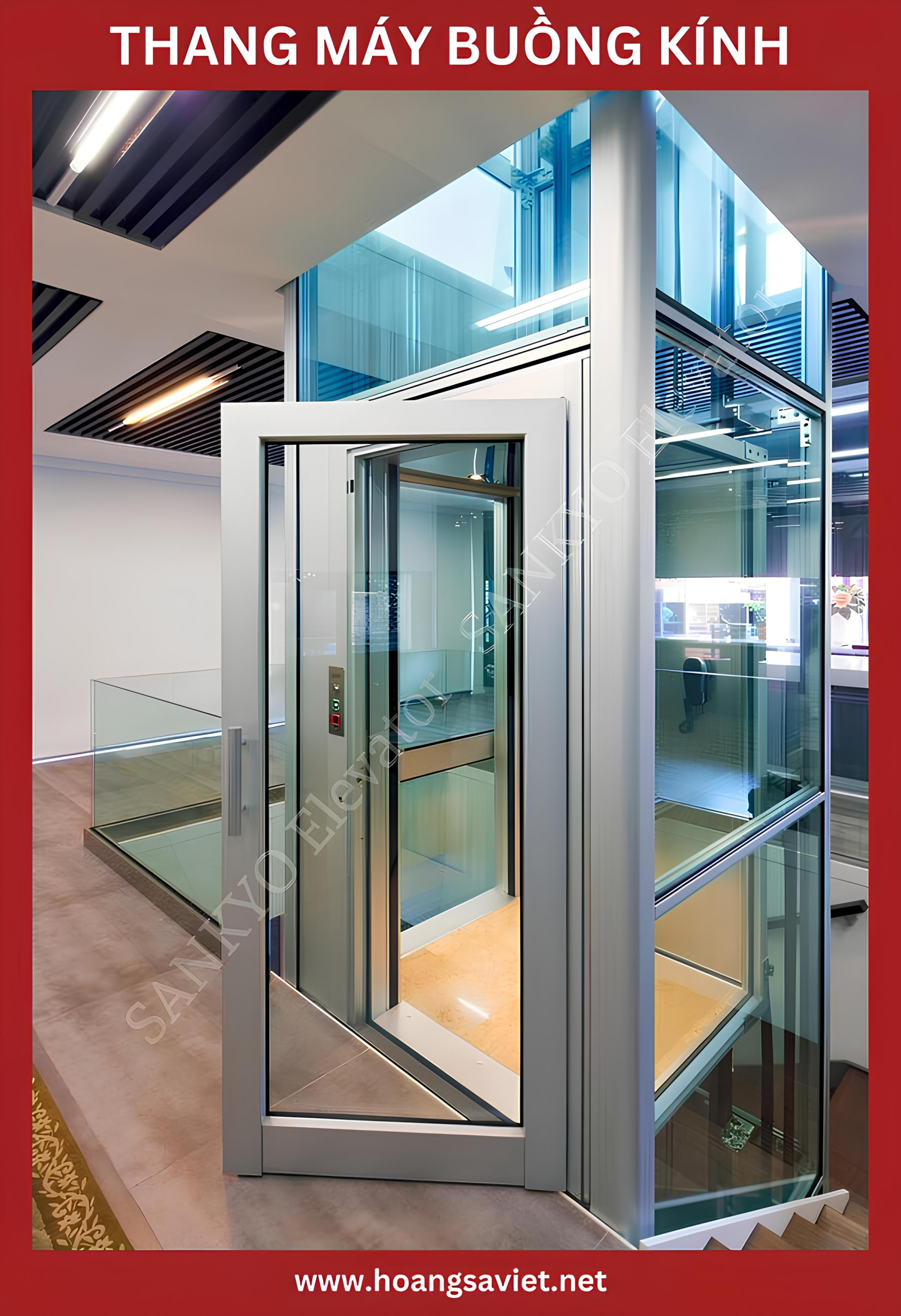 玻璃电梯轿厢提高安全性