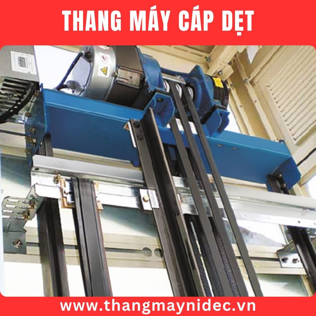 thang máy công nghệ cáp dẹt thang máy công nghệ cáp dẹt