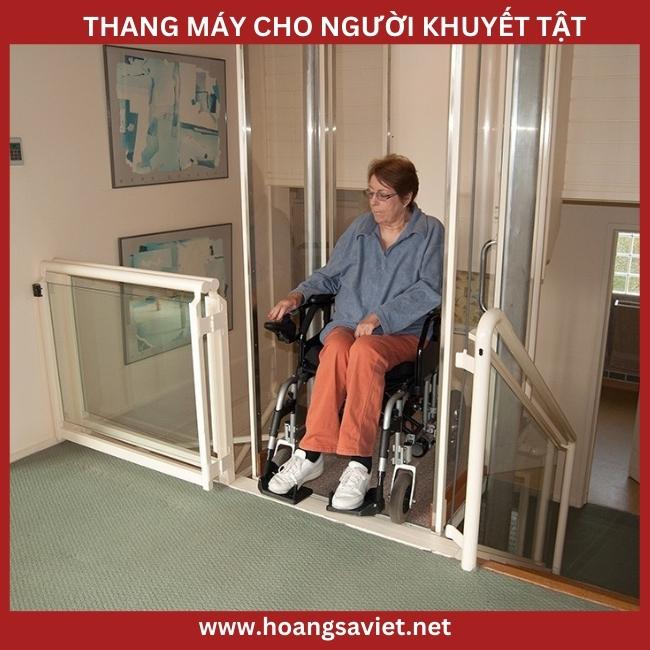 Thang máy tiện lợi cho người khuyết tật Thang máy tiện lợi cho người khuyết tật