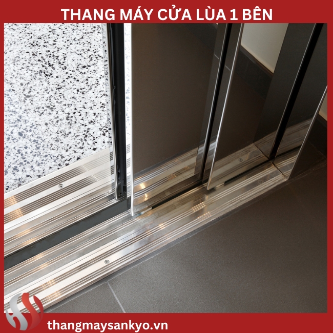 Thang máy cửa lùa 1 phía Thang máy cửa lùa 1 phía