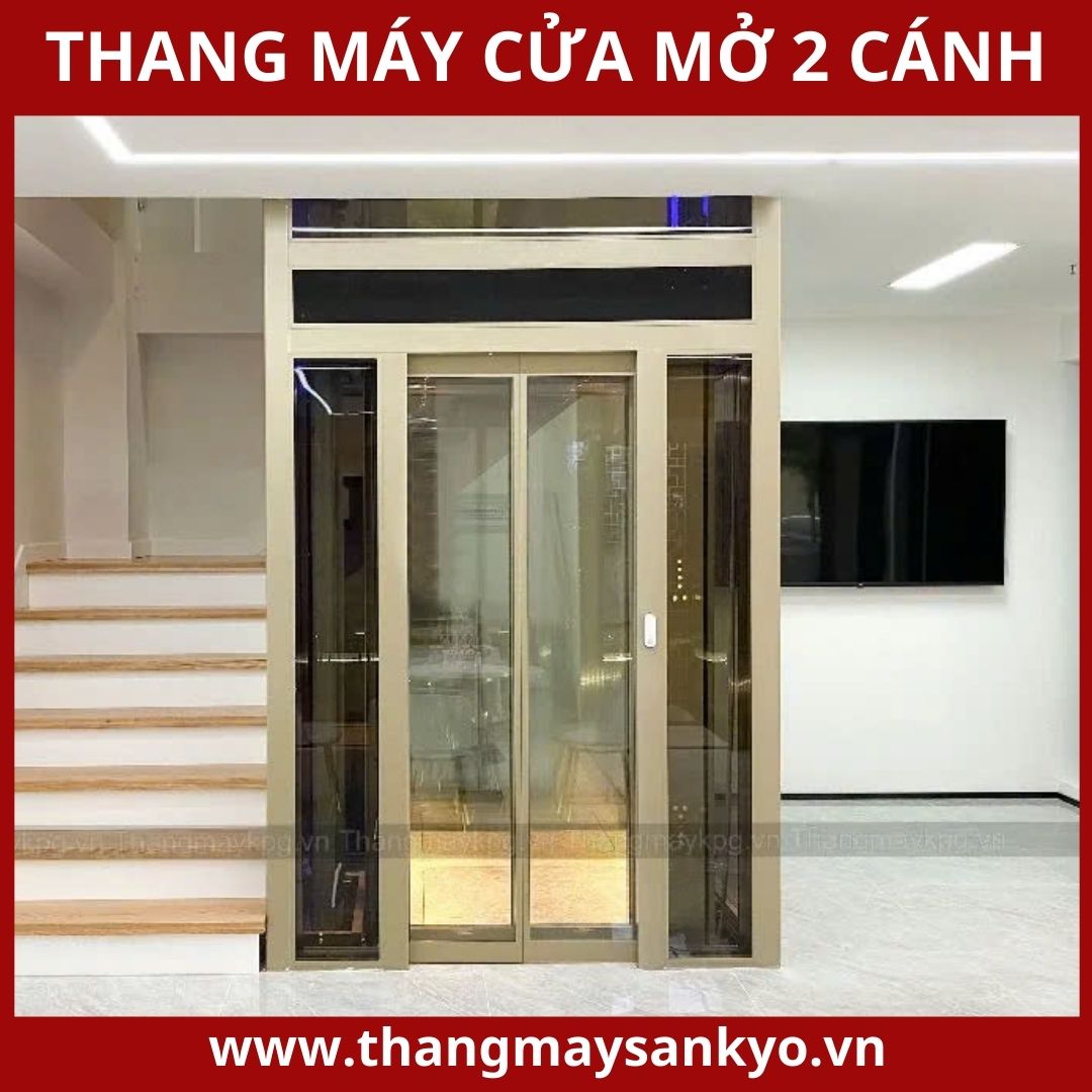 Thang máy cửa lùa từ tâm Thang máy cửa lùa từ tâm