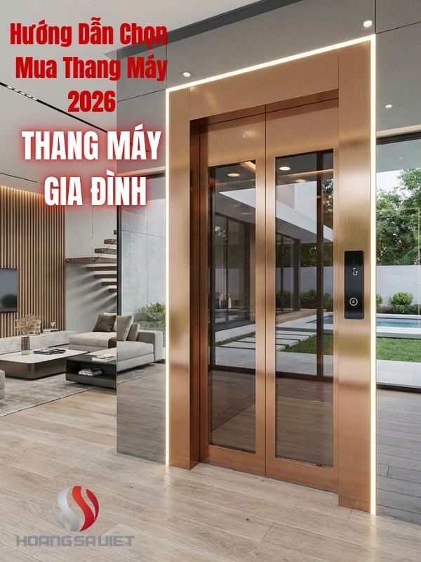 Thang máy cửa kính 