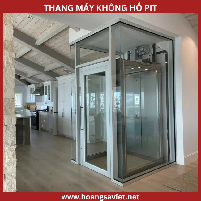 Ảnh thang máy không hố pit Ảnh thang máy không hố pit