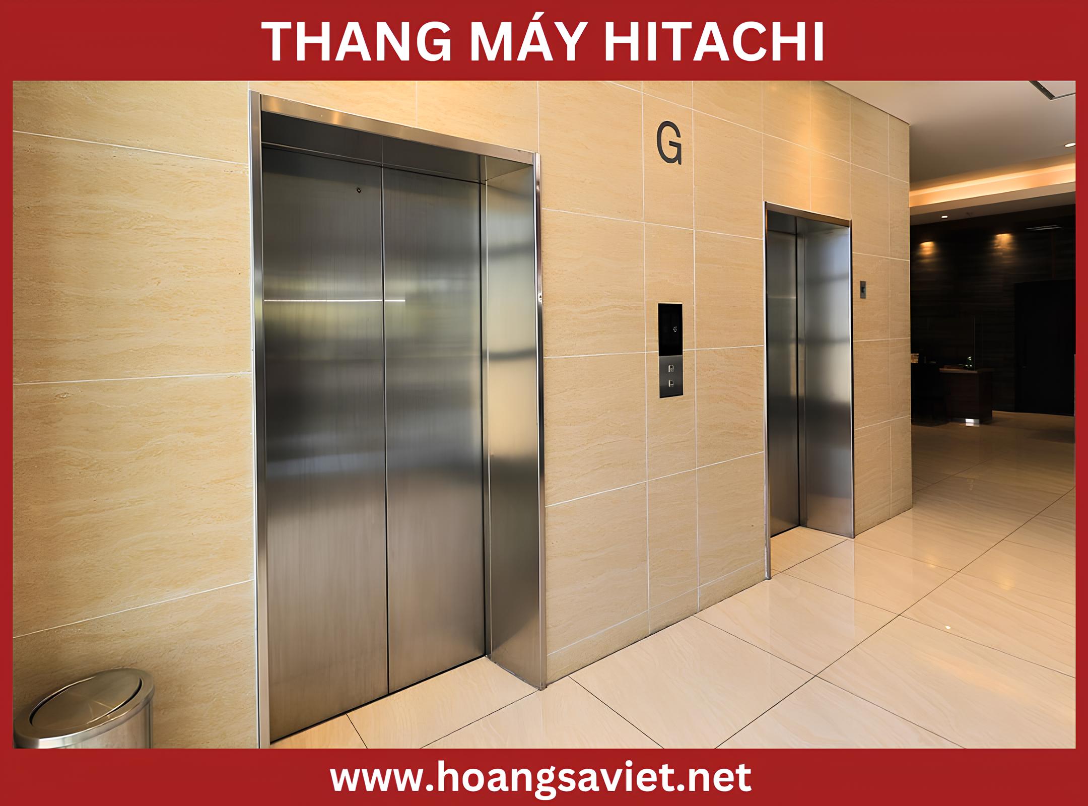 Thang máy Hitachi 350kg Thang máy Hitachi 350kg