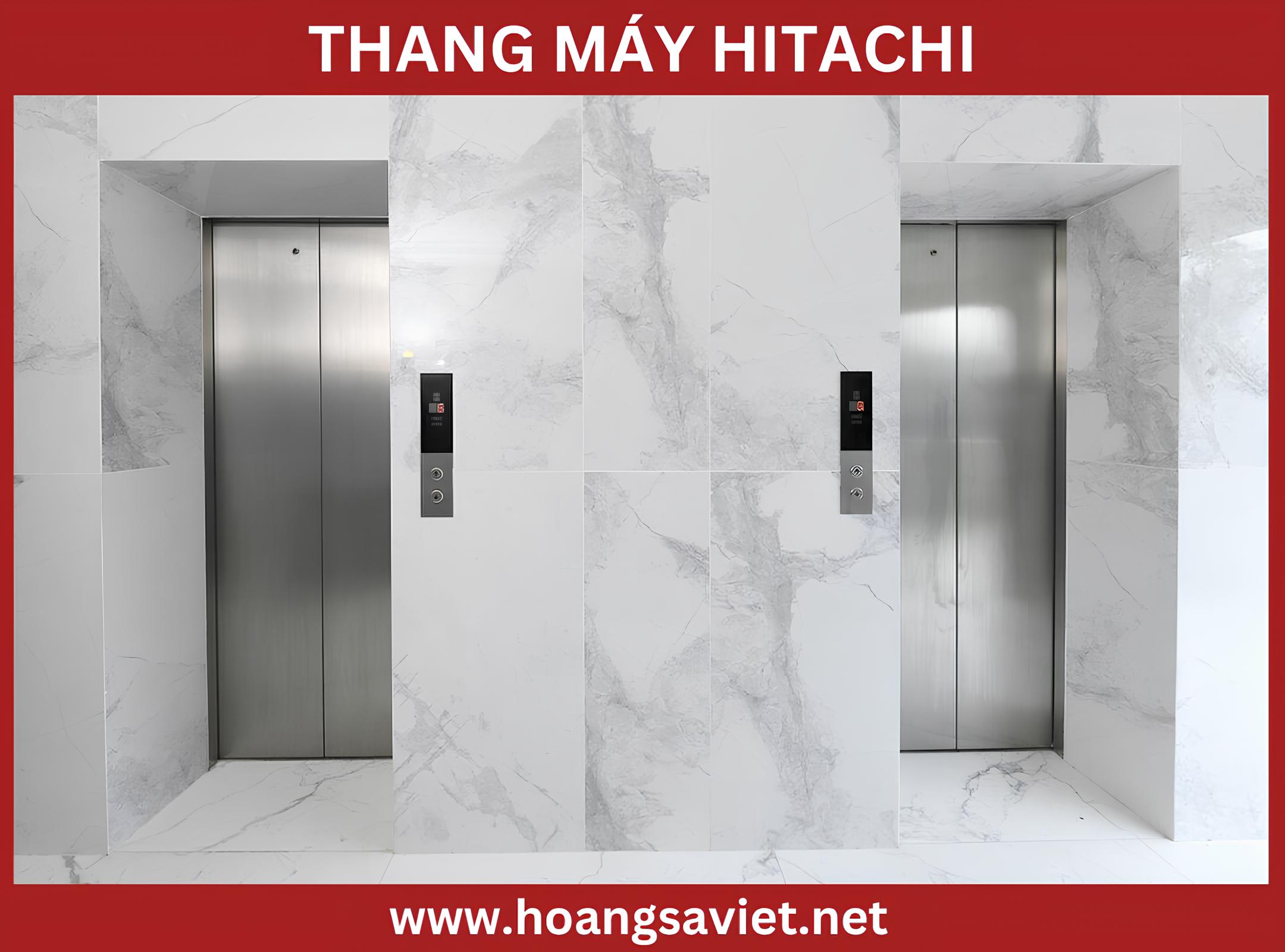 Thang máy Hitachi 500kg Thang máy Hitachi 500kg