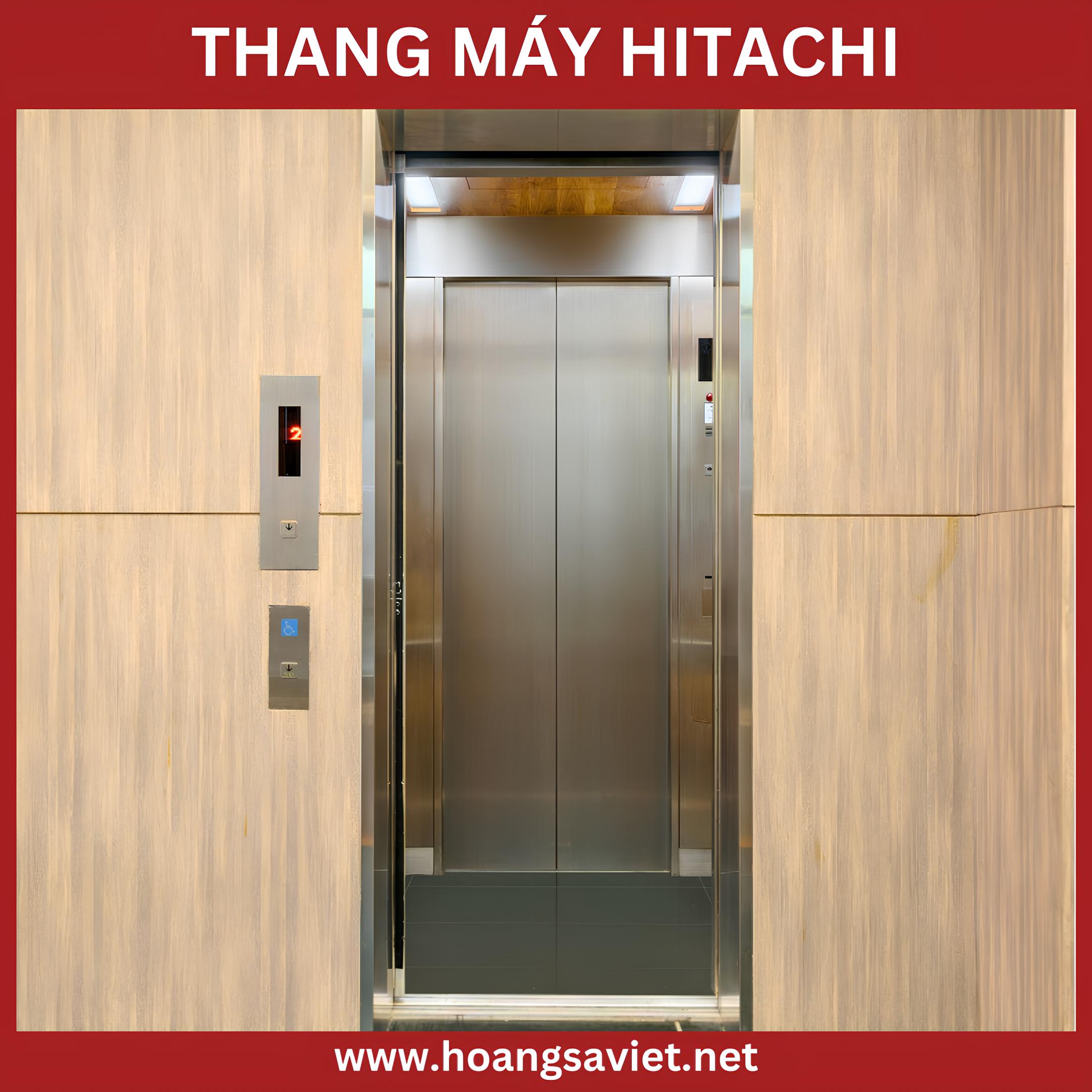 Thang máy Hitachi 630kg Thang máy Hitachi 630kg
