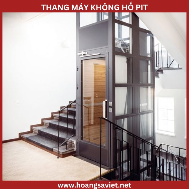 Hình ảnh minh hoạ thang máy gia đình không hố pit Hình ảnh minh hoạ thang máy gia đình không hố pit