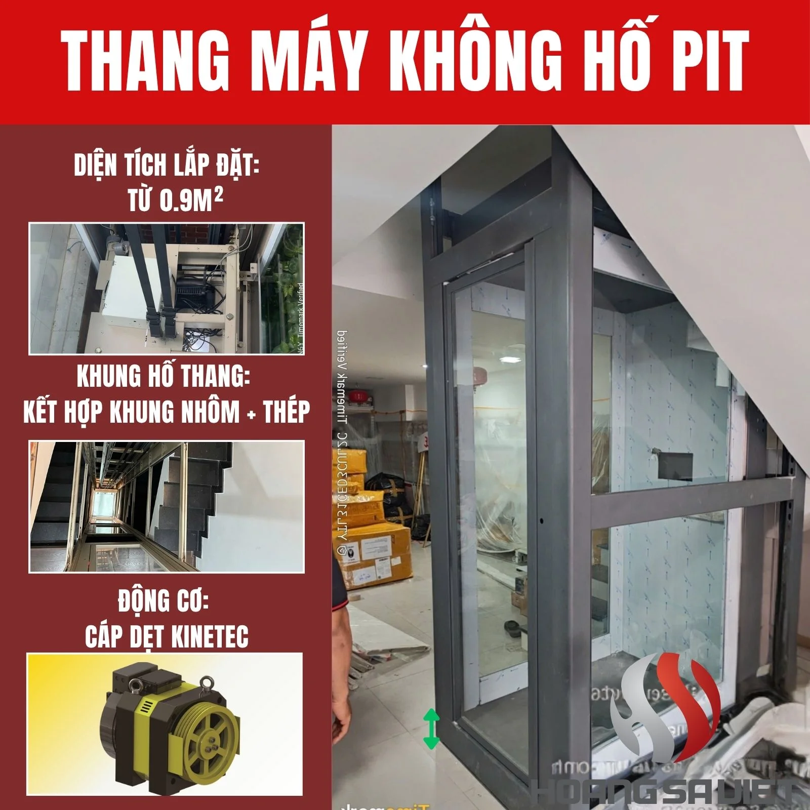 Thang Máy Không Hố Pit