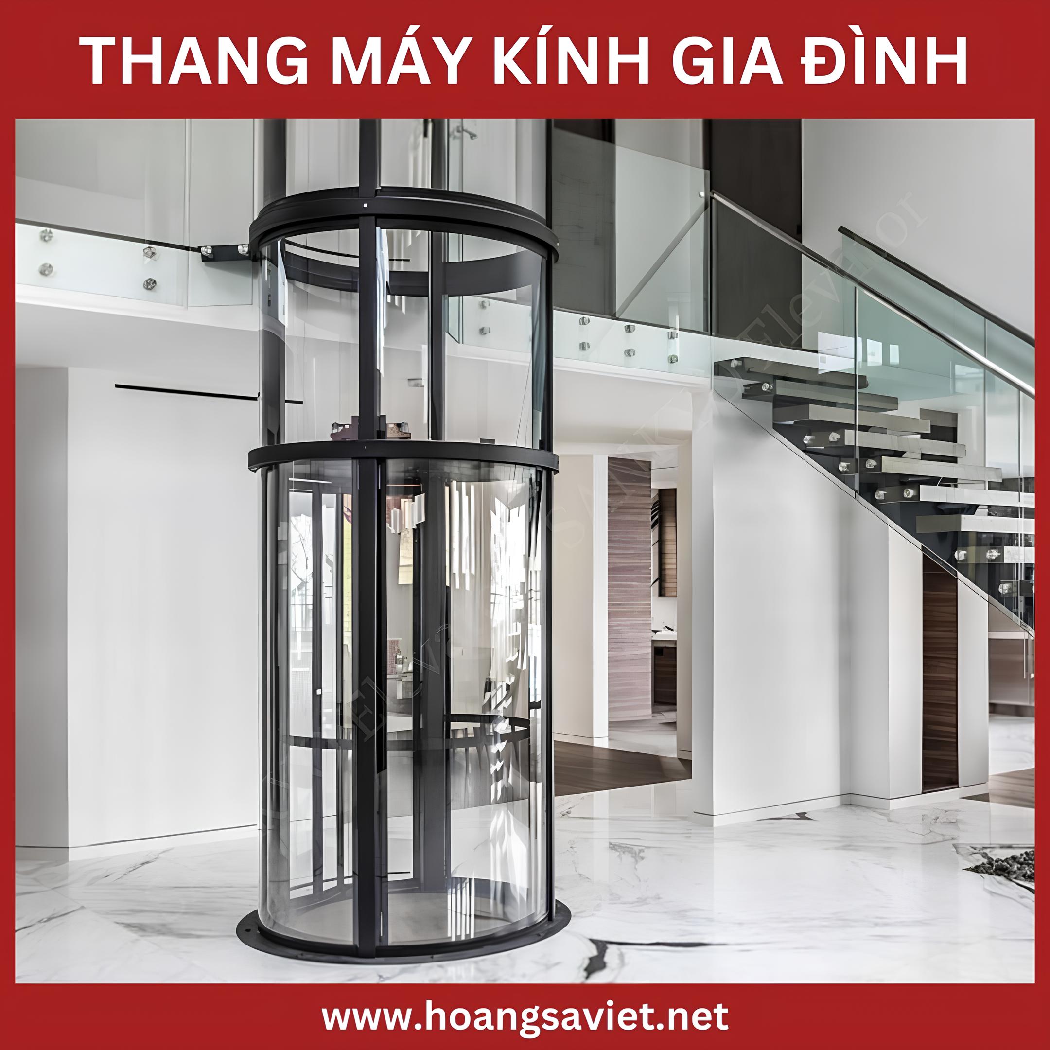 Thang máy kính gia đình chân không khí nén Thang máy kính gia đình chân không khí nén