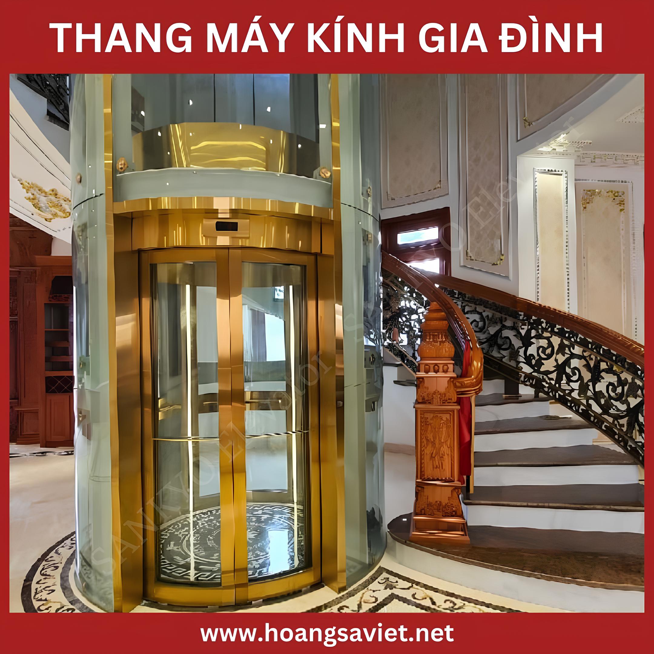 Thang máy kính gia đình đa dạng mọi kiến trúc Thang máy kính gia đình đa dạng mọi kiến trúc
