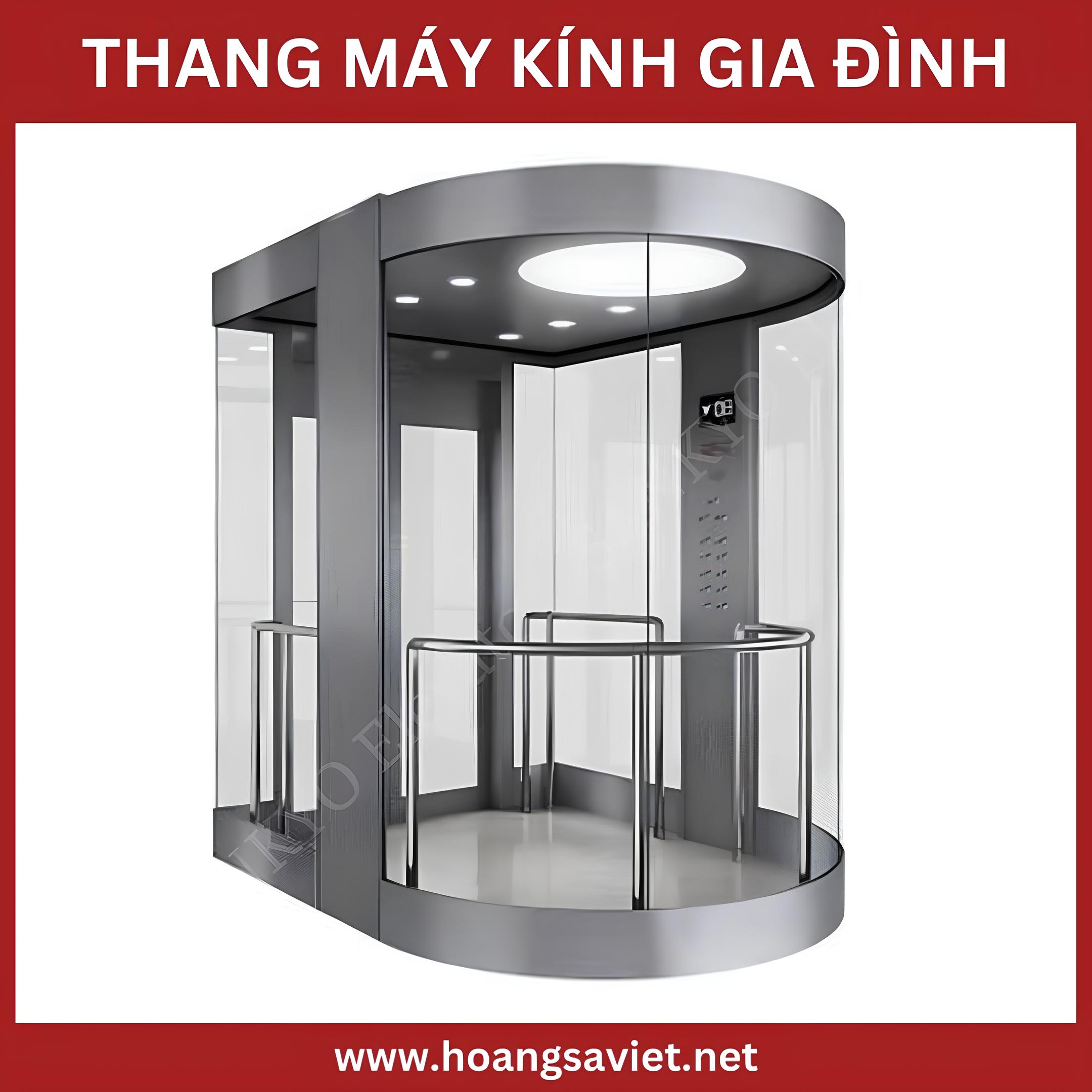 Tham khảo mẫu thang máy kính gia đình hình bán nguyệt 1000kg Tham khảo mẫu thang máy kính gia đình hình bán nguyệt 1000kg
