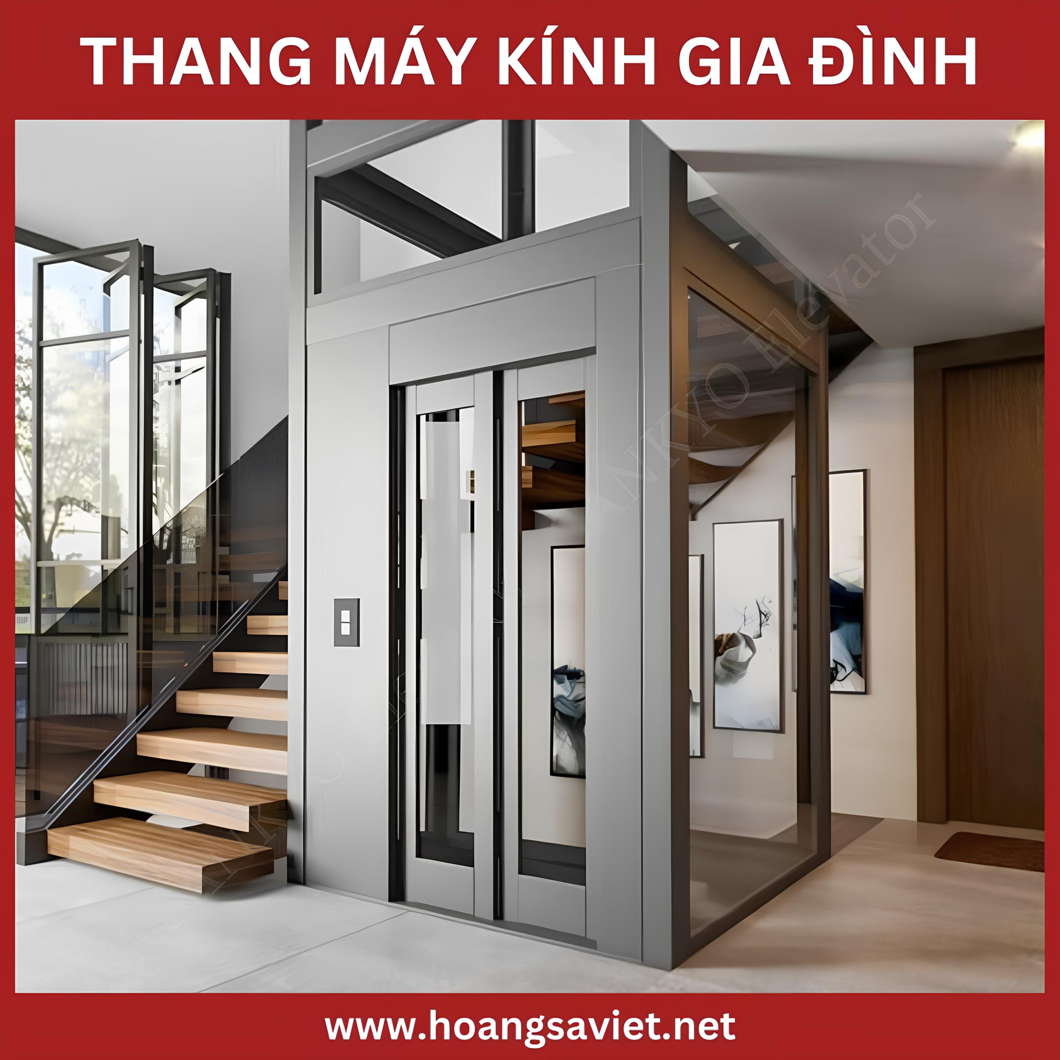 Thang máy kính gia đình đa dạng mọi kiến trúc Thang máy kính gia đình đa dạng mọi kiến trúc