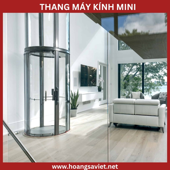 Ảnh thang máy kính mini Ảnh thang máy kính mini