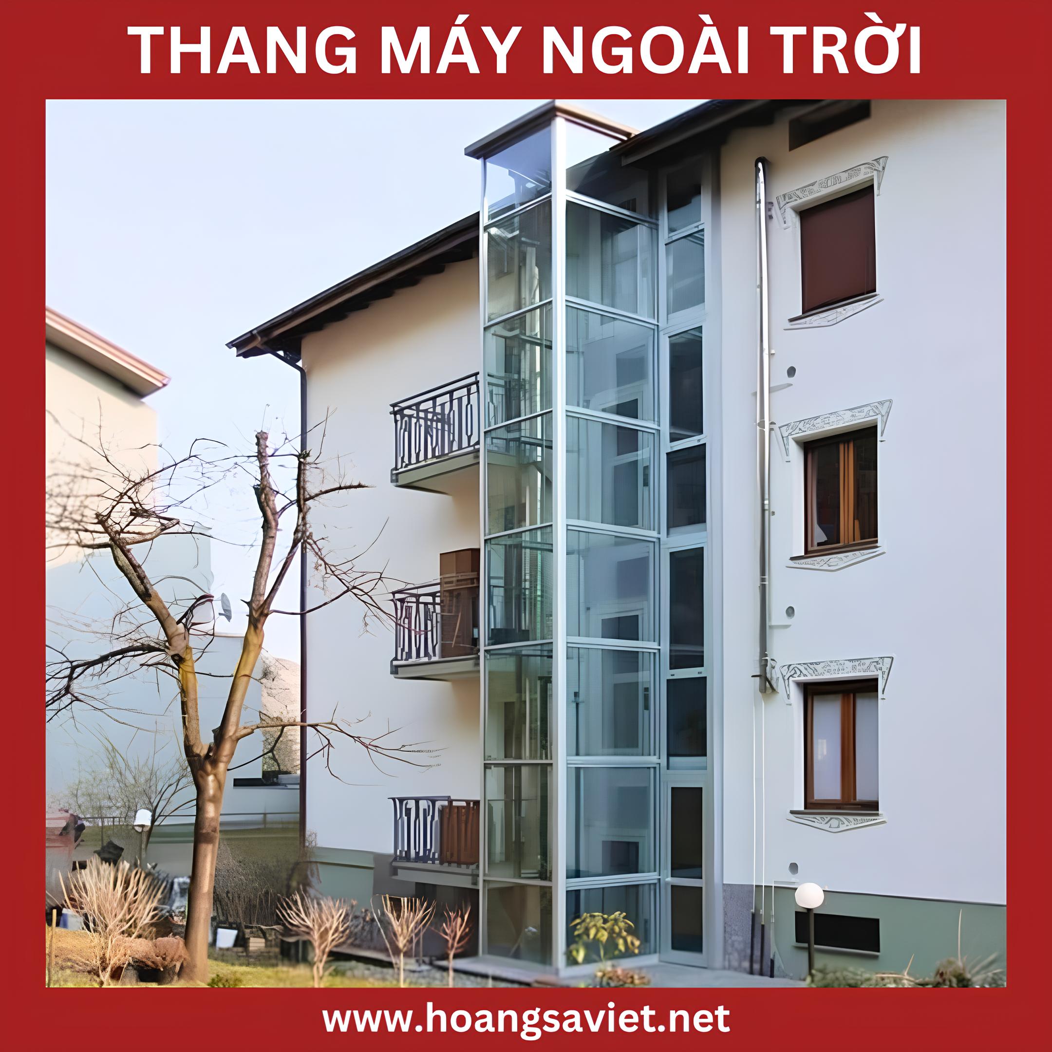Thang máy ngoài trời Thang máy ngoài trời