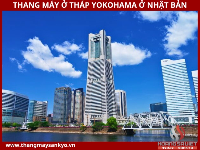Thang máy ở Tháp Yokohama ở Nhật Bản: 4 triệu USD Thang máy ở Tháp Yokohama ở Nhật Bản: 4 triệu USD