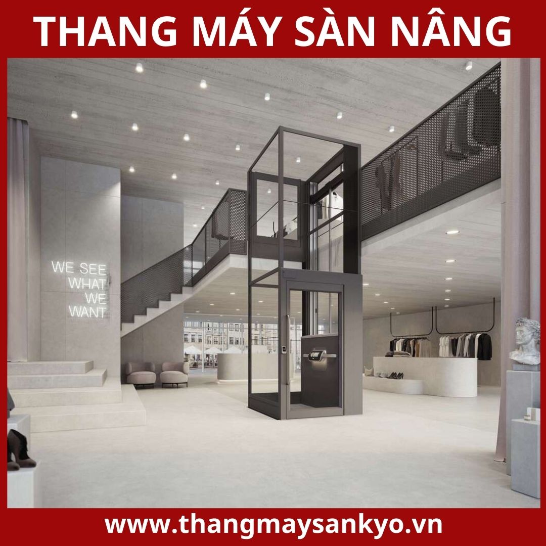 Thang máy sàn nâng Thang máy sàn nâng