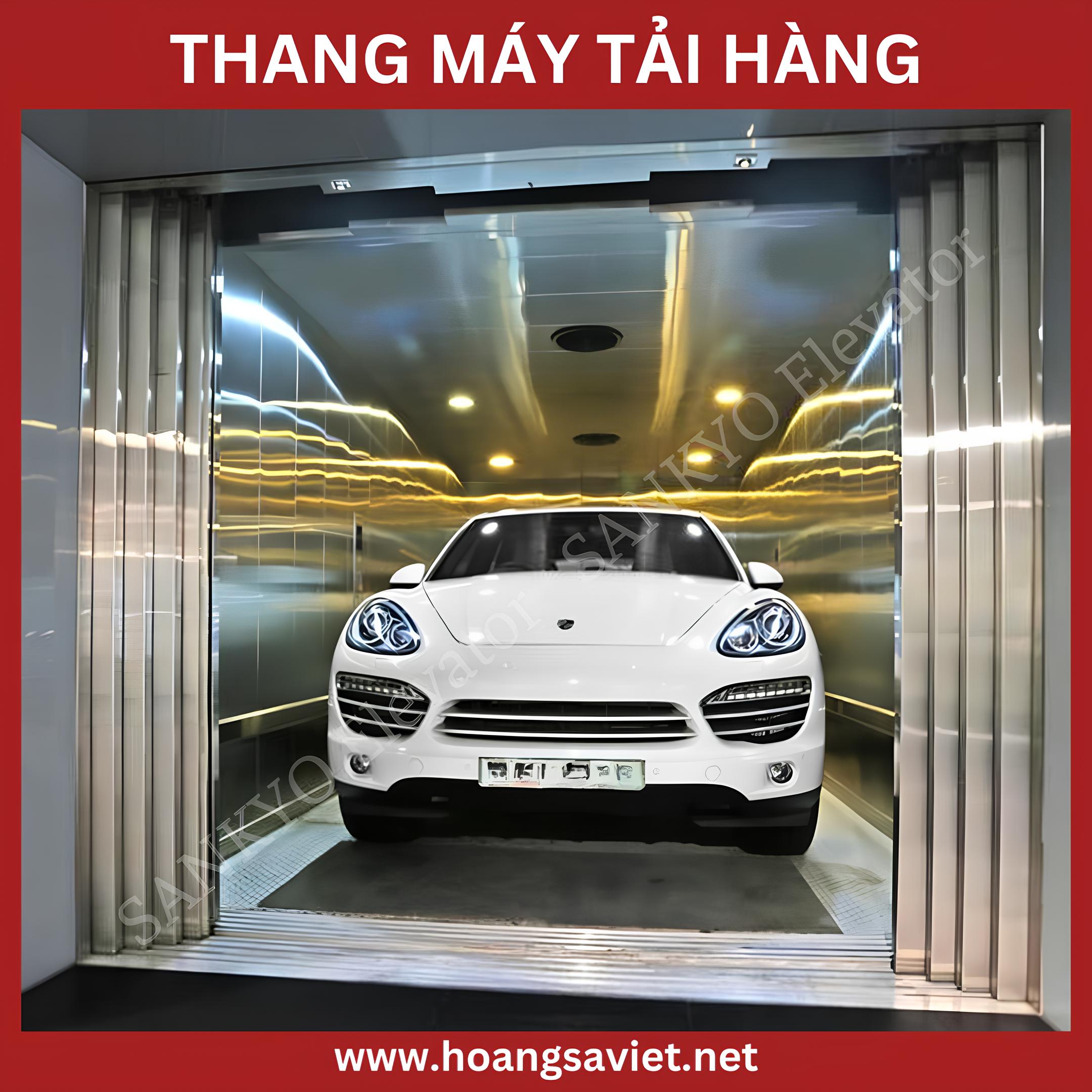 Thang máy tải hàng dành cho ô tô Thang máy tải hàng dành cho ô tô