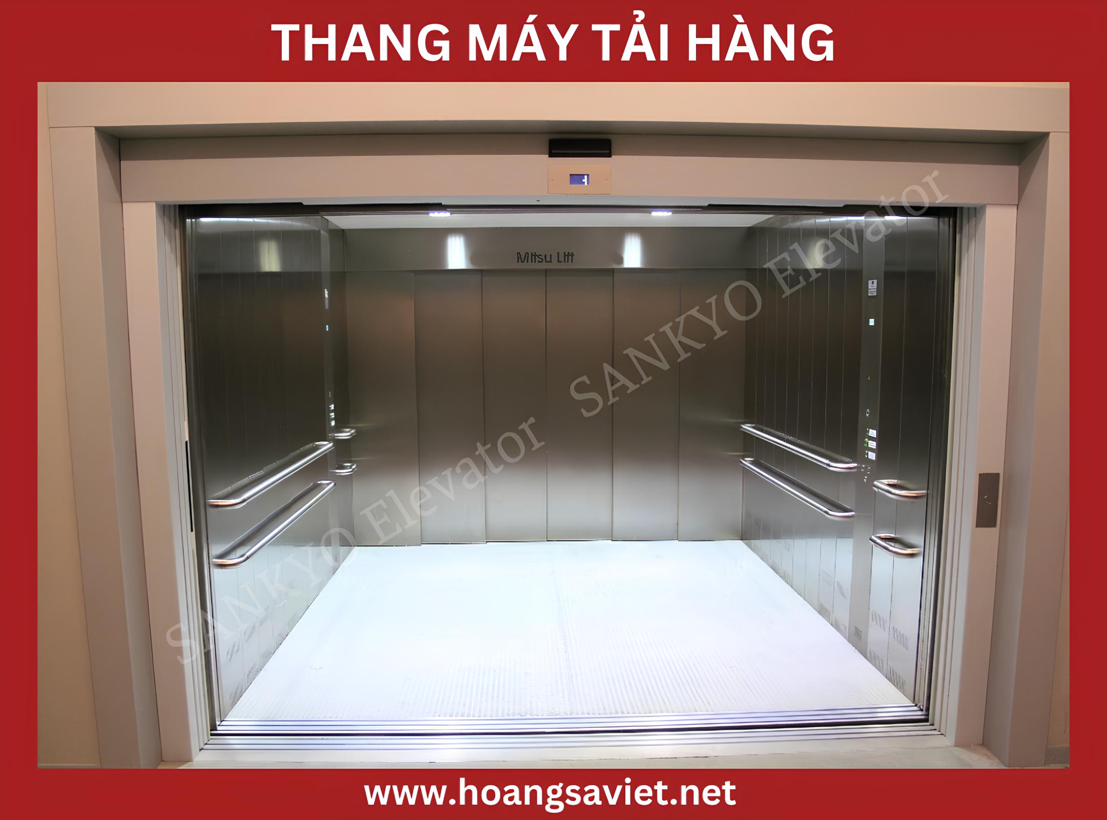 Thang máy tải hàng hóa Thang máy tải hàng hóa