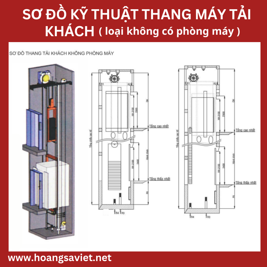 thang máy không phòng máy thang máy không phòng máy